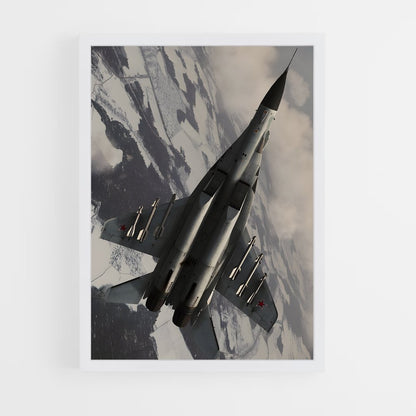 ap-mig-29 fulcrum-3 cadre Blanc