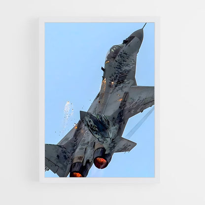 ap-mig-29 fulcrum-4 cadre Blanc