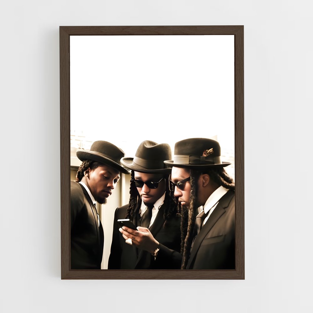 ap-migos-1 cadre Bois foncé