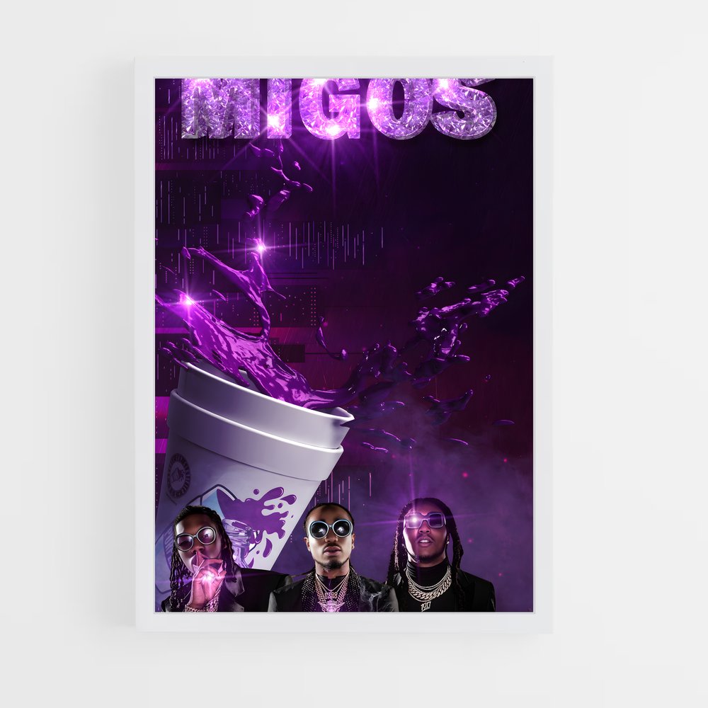 ap-migos-3 cadre Blanc