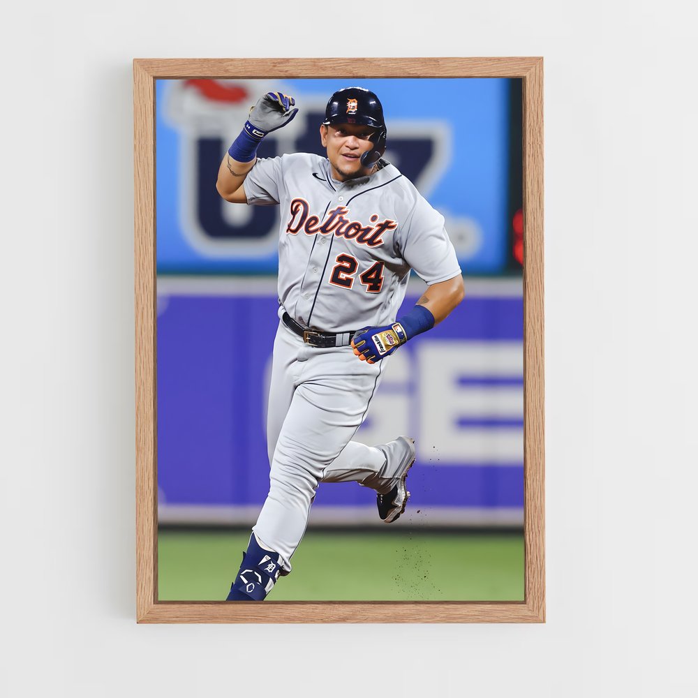 ap-miguel cabrera-2 cadre Bois clair