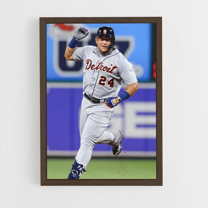 ap-miguel cabrera-2 cadre Bois foncé