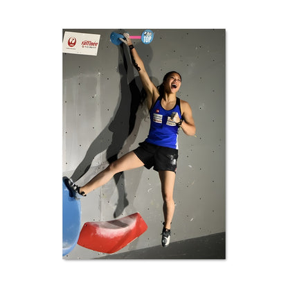 Poster Escalade Azur