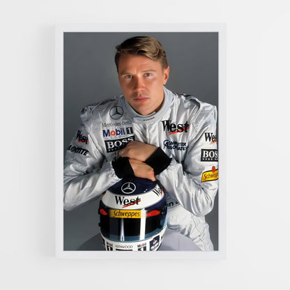 ap-mika hakkinen-4 cadre Blanc