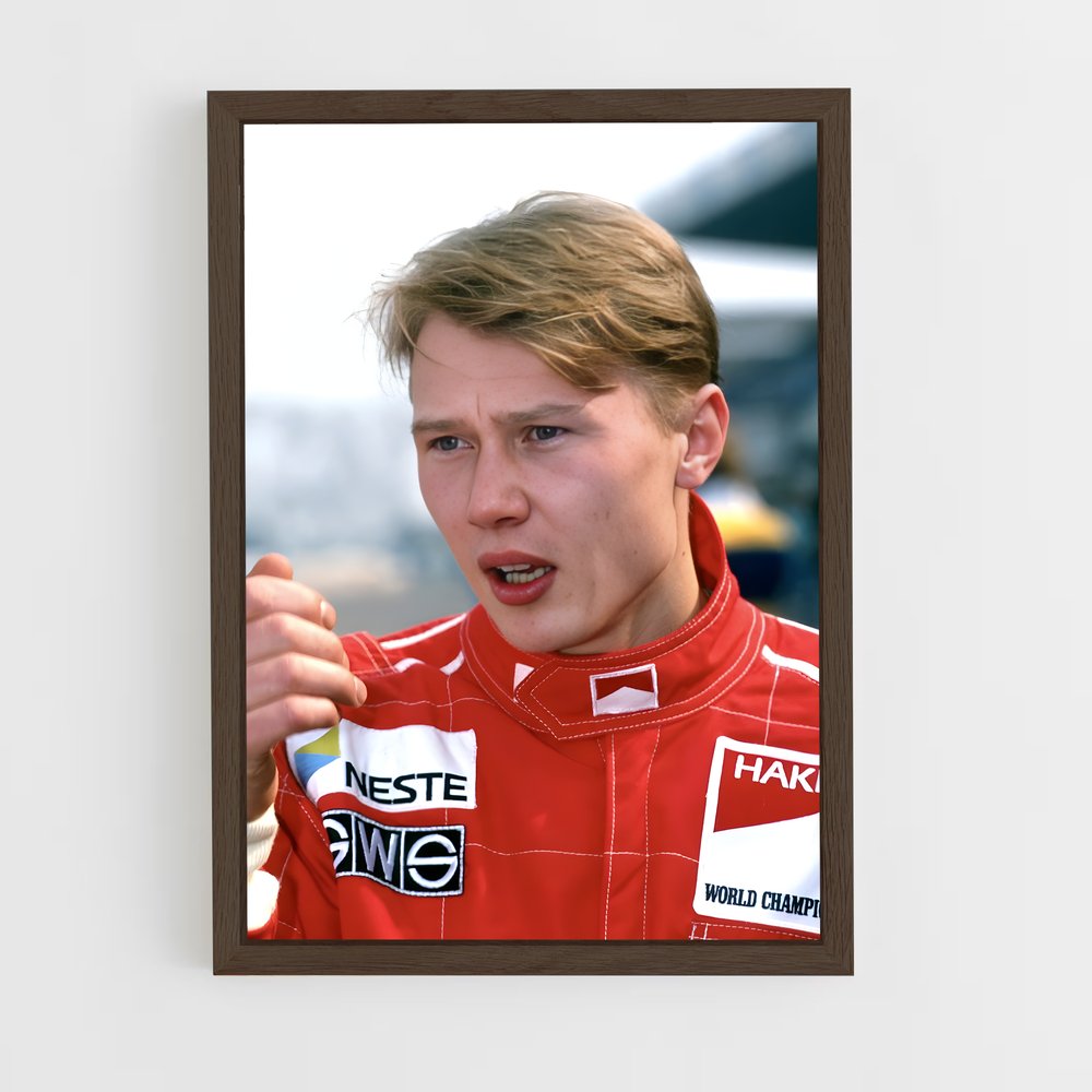 ap-mika hakkinen-5 cadre Bois foncé