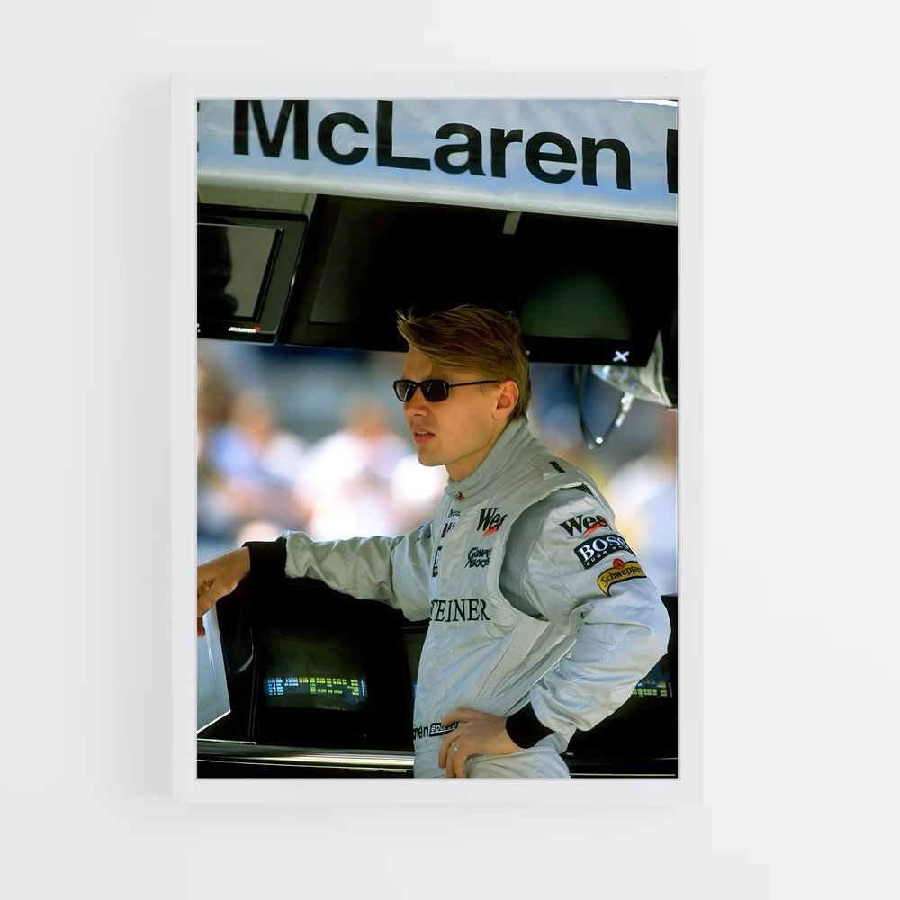 ap-mika hakkinen-7 cadre Blanc