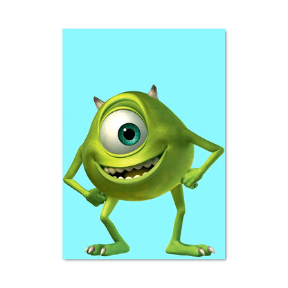 Poster Monstre Malin