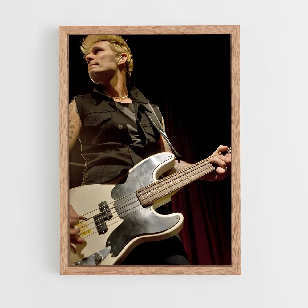 ap-mike dirnt-1 cadre Bois clair