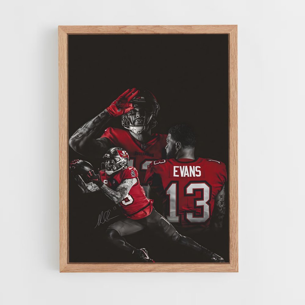 ap-mike evans-2 cadre Bois clair