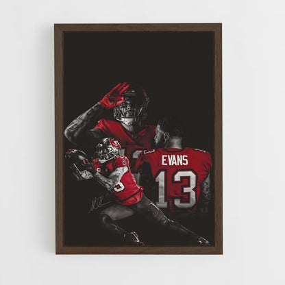 ap-mike evans-2 cadre Bois foncé