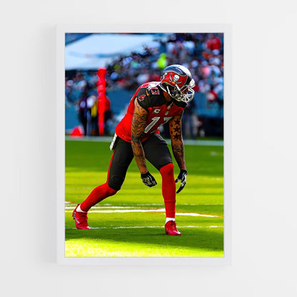 ap-mike evans-4 cadre Blanc
