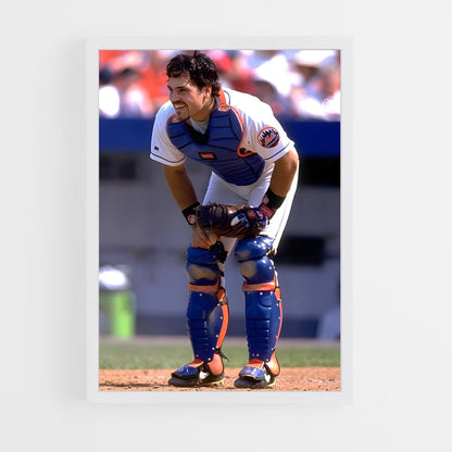 ap-mike piazza-1 cadre Blanc