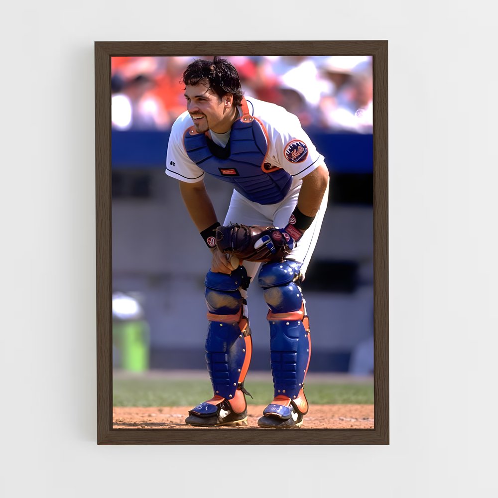 ap-mike piazza-1 cadre Bois foncé