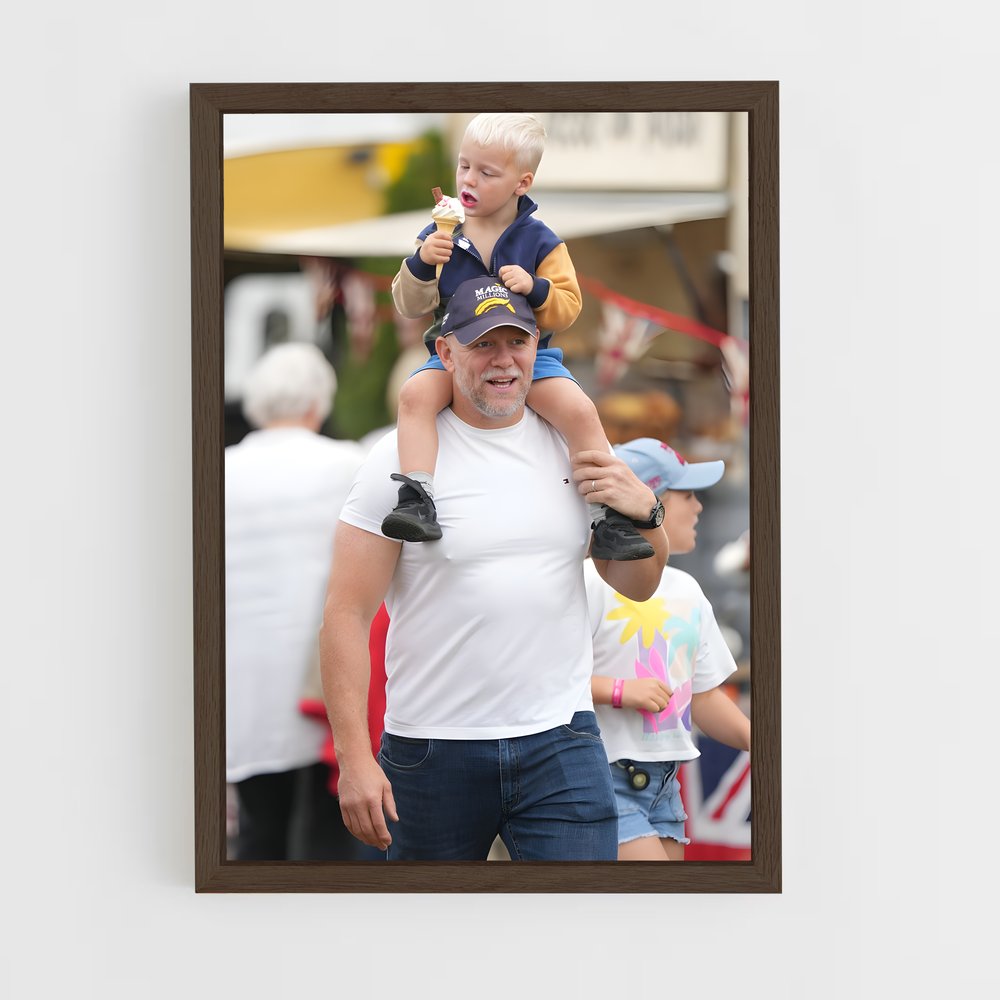 ap-mike tindall-9 cadre Bois foncé