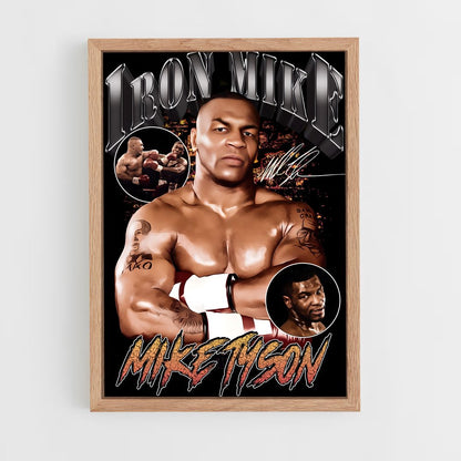 ap-mike tyson-11 cadre Bois clair