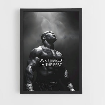 ap-mike tyson-12 cadre Noir