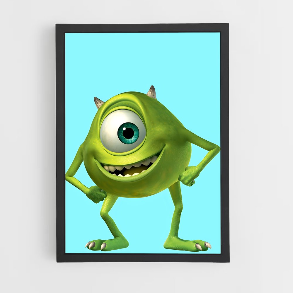 ap-mike wazowski-4 cadre Noir