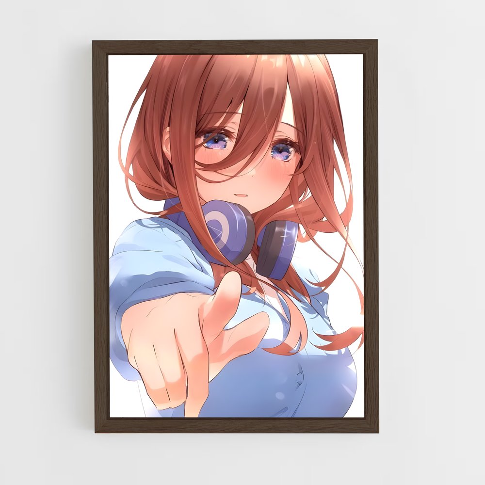 ap-miku nakano-5 cadre Bois foncé