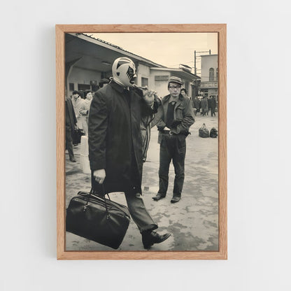 ap-mil mascaras-3 cadre Bois clair