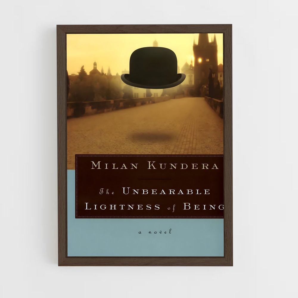 ap-milan kundera-5 cadre Bois foncé
