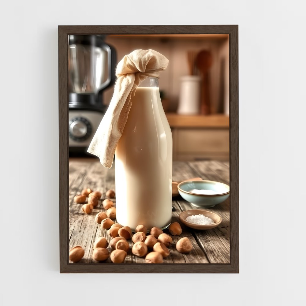 ap-milk-5 cadre Bois foncé