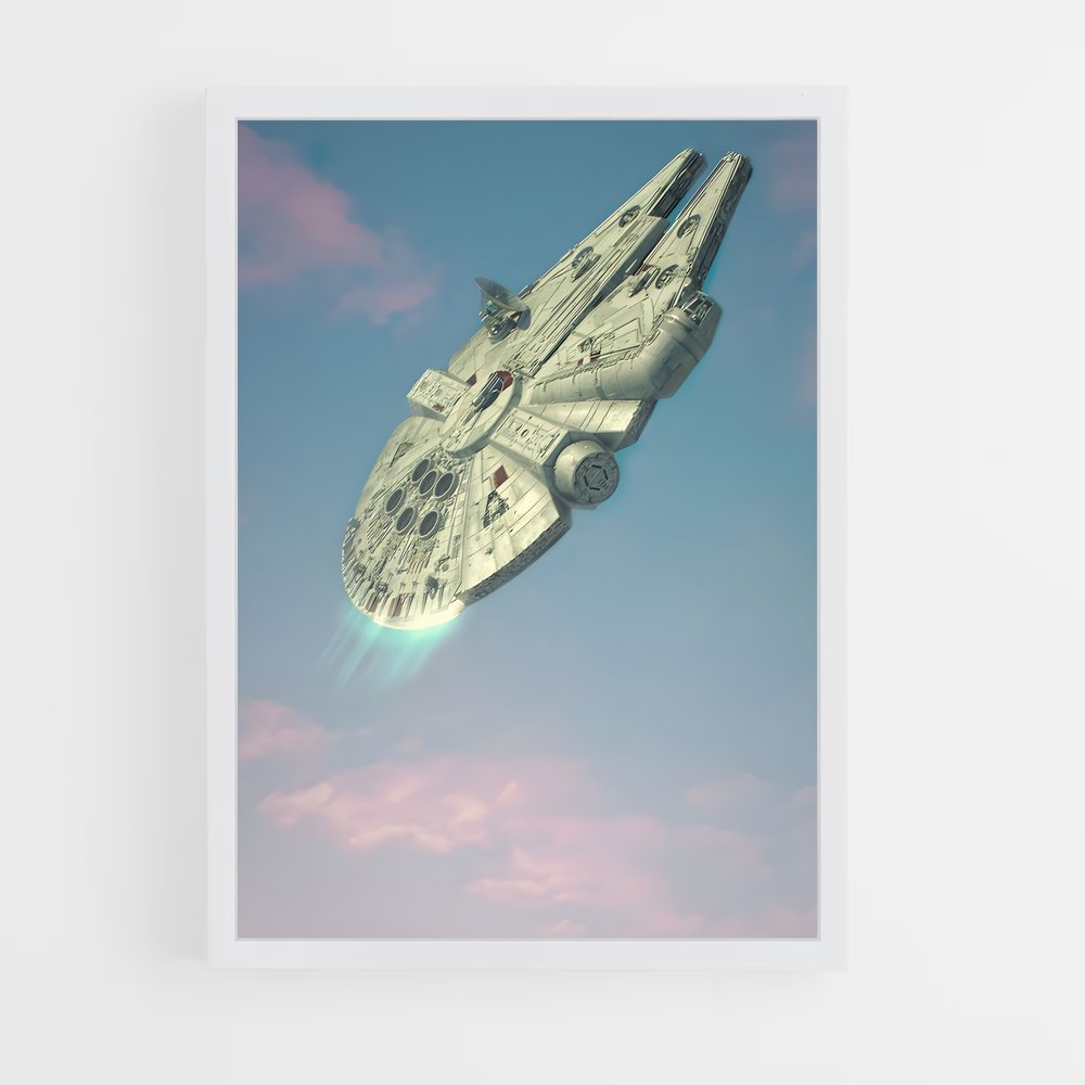 ap-millennium falcon-9 cadre Blanc