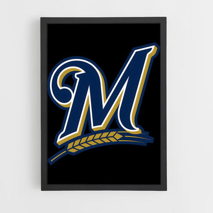 ap-milwaukee brewers-1 cadre Noir
