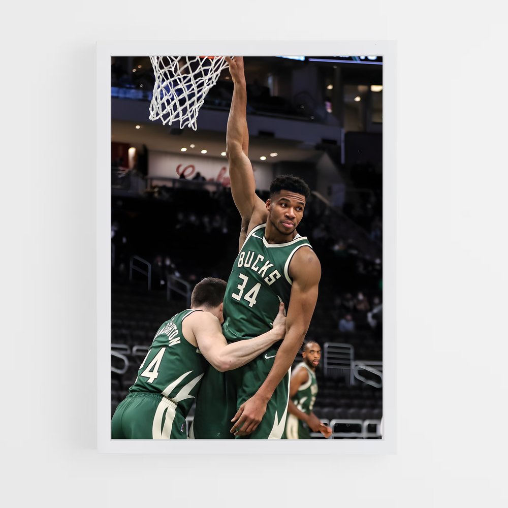 ap-milwaukee bucks-10 cadre Blanc