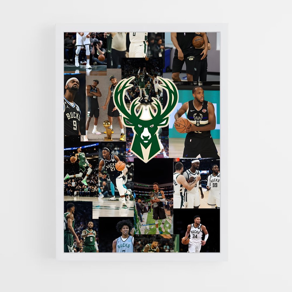ap-milwaukee bucks-7 cadre Blanc