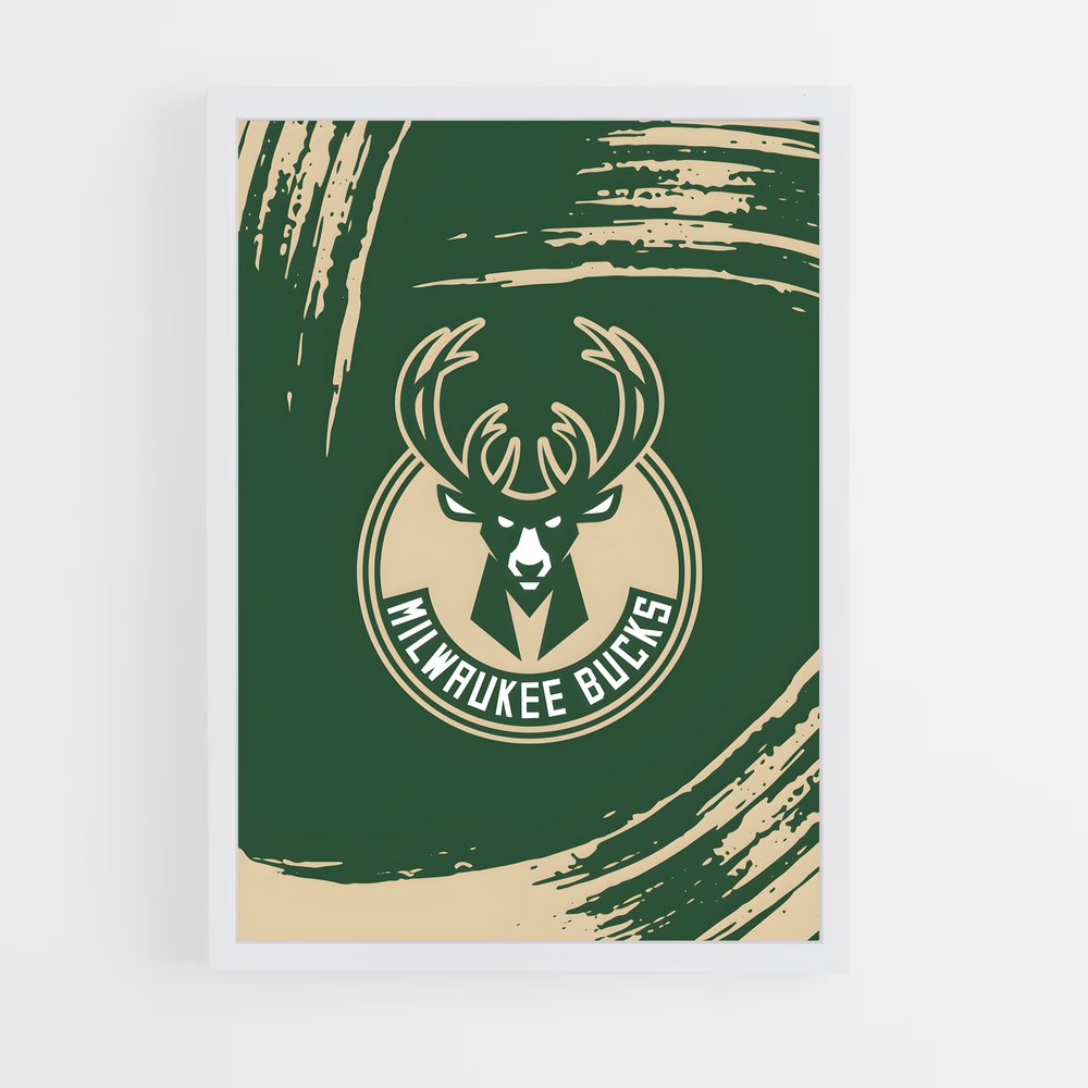 ap-milwaukee bucks-9 cadre Blanc