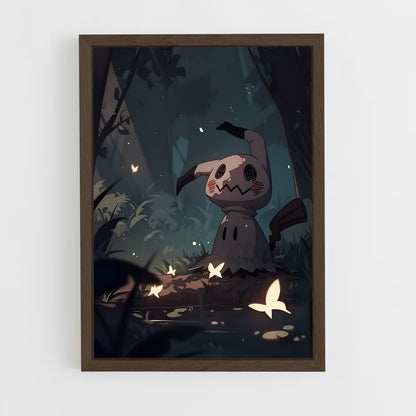 ap-mimikyu-1 cadre Bois foncé