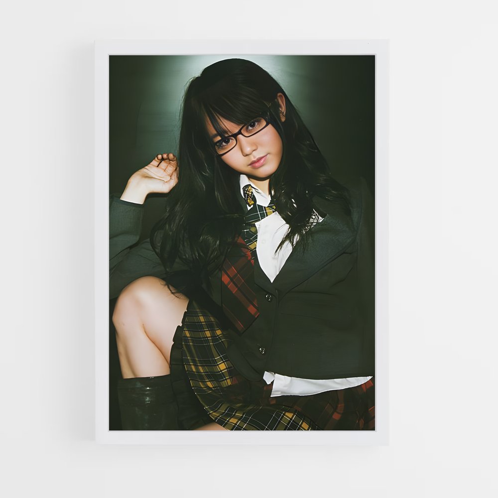 ap-minami minegishi-4 cadre Blanc