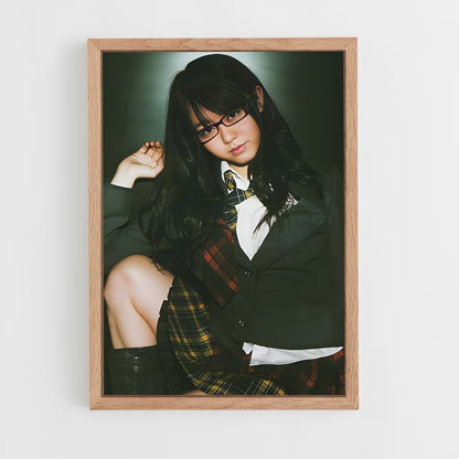 ap-minami minegishi-4 cadre Bois clair