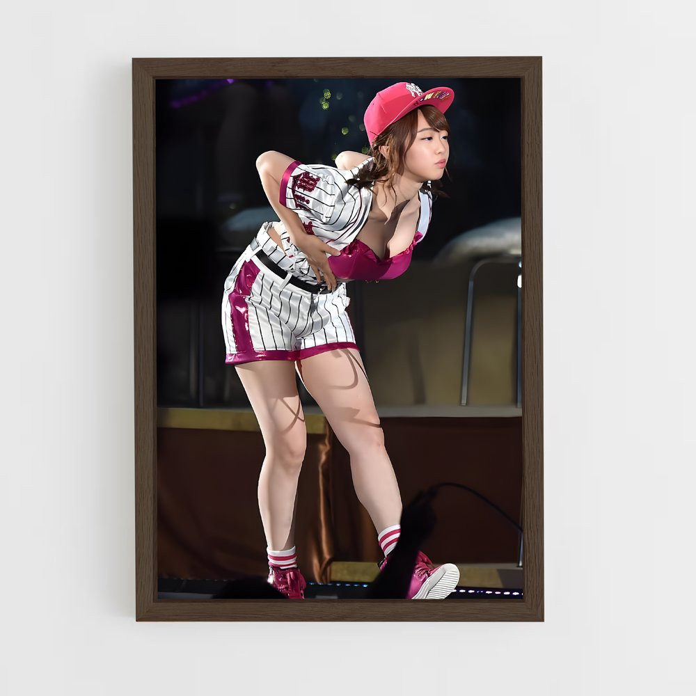 ap-minami minegishi-6 cadre Bois foncé