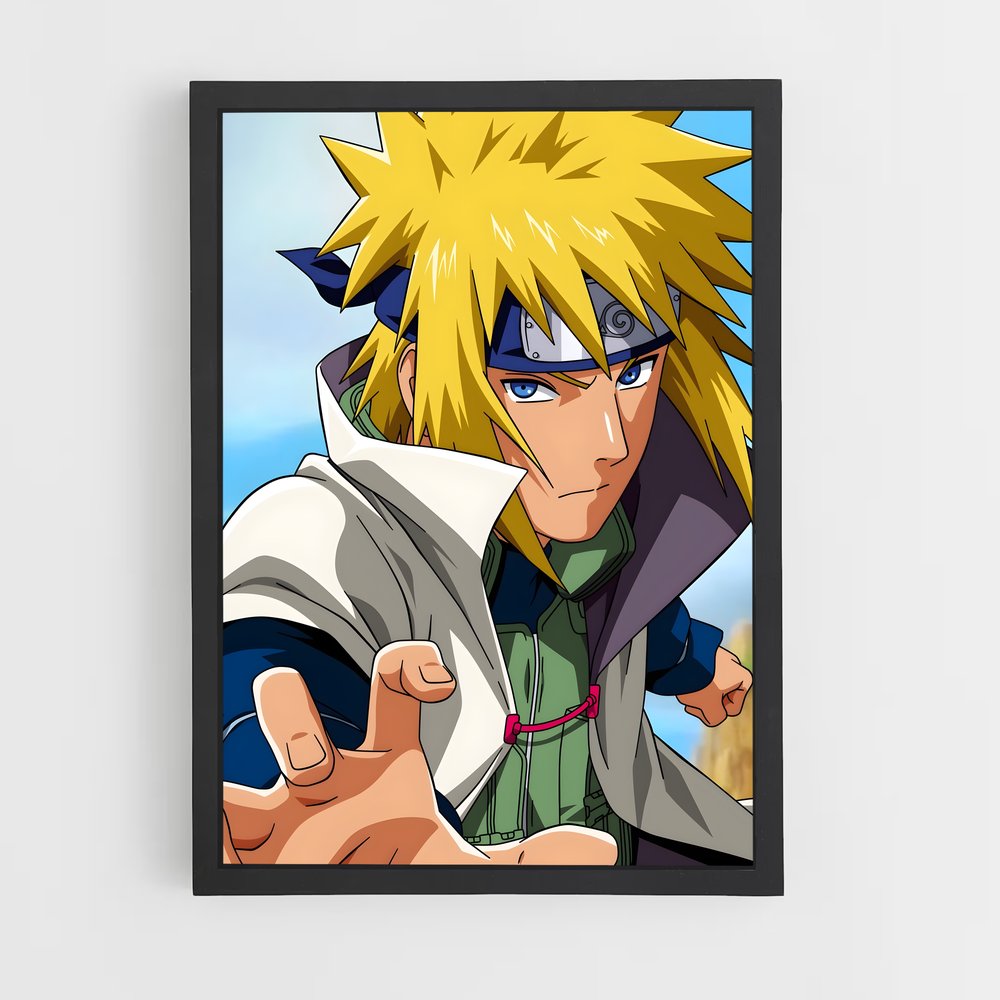 ap-minato namikaze-4 cadre Noir