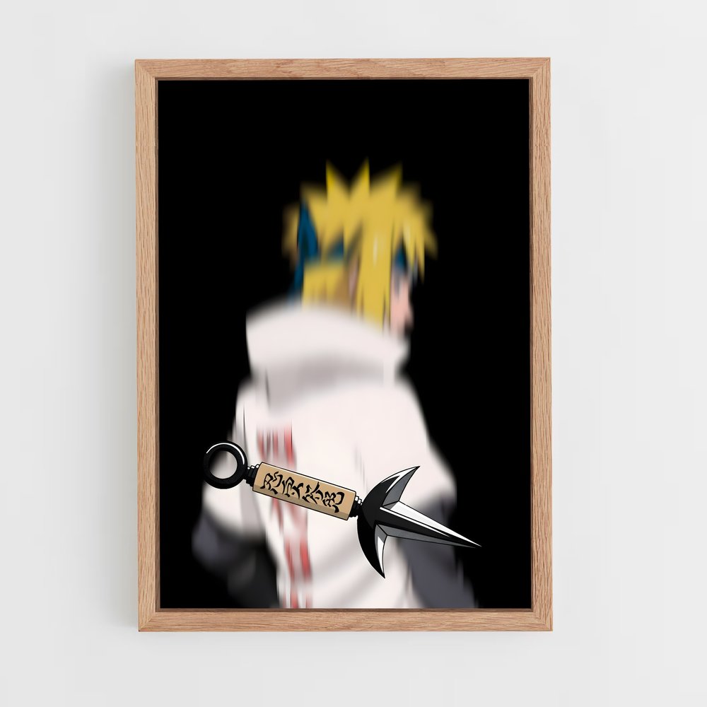 ap-minato namikaze-5 cadre Bois clair