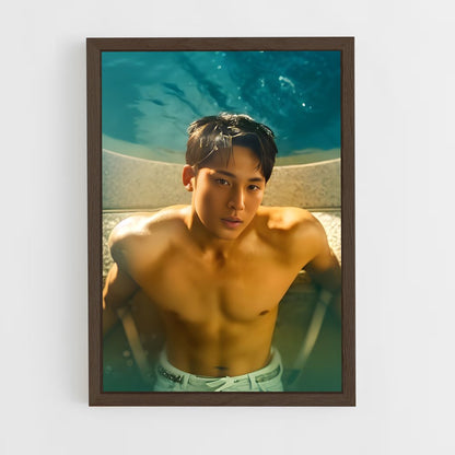 ap-mingyu-10 cadre Bois foncé