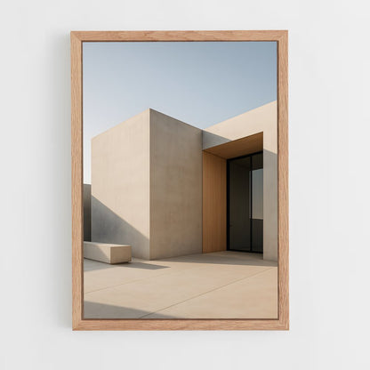ap-minimalist architecture-10 cadre Bois clair