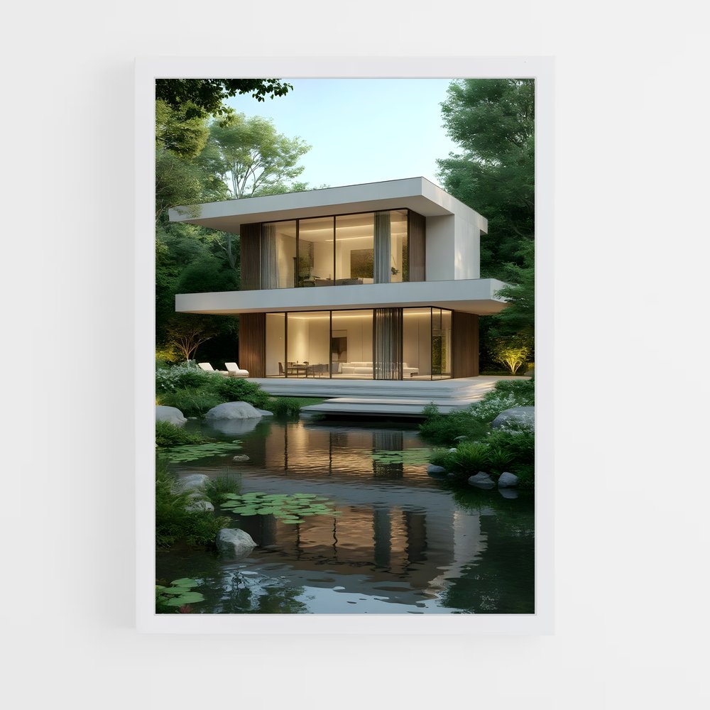 ap-minimalist architecture-3 cadre Blanc