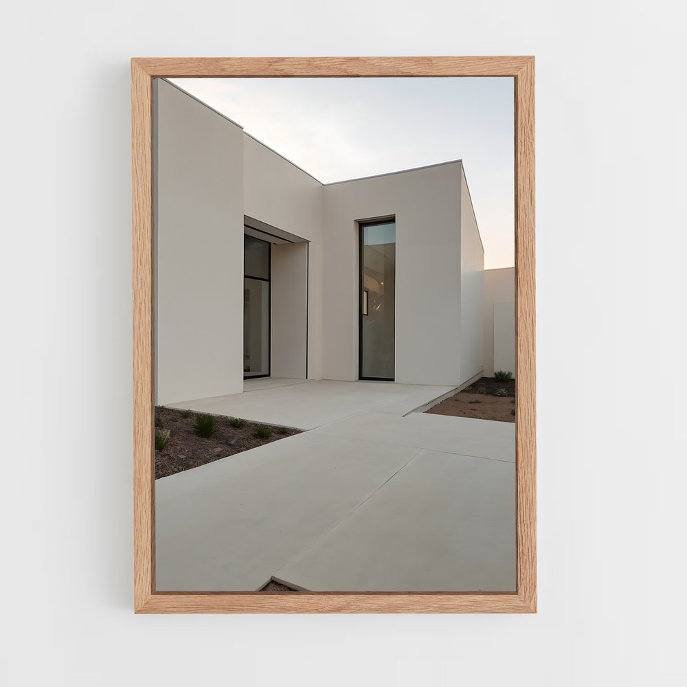 ap-minimalist architecture-7 cadre Bois clair