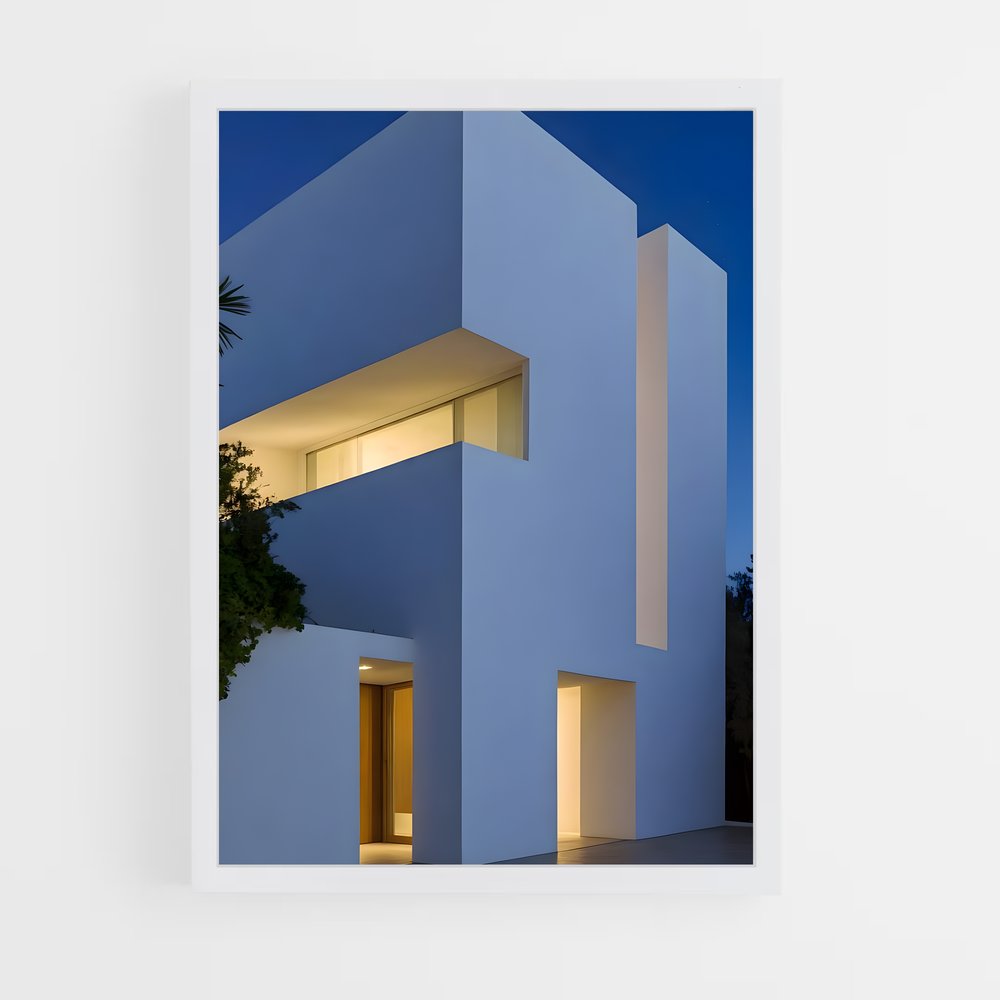 ap-minimalist architecture-8 cadre Blanc