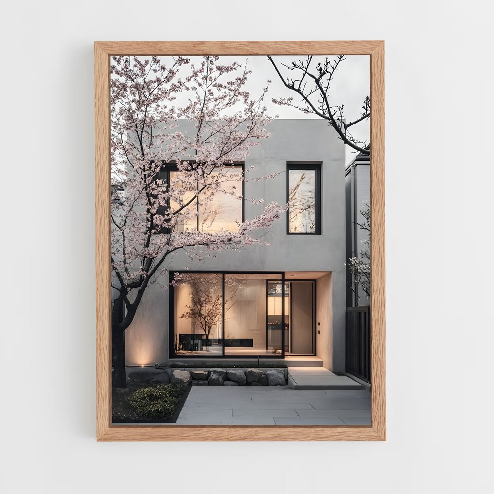 ap-minimalist architecture-9 cadre Bois clair