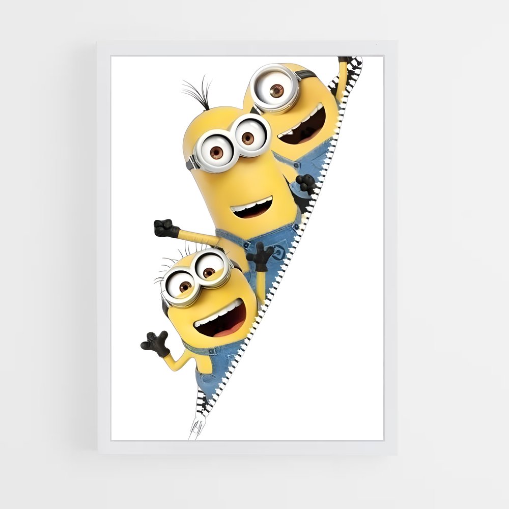 ap-minions-4 cadre Blanc
