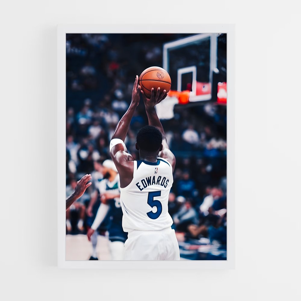 ap-minnesota timberwolves-8 cadre Blanc