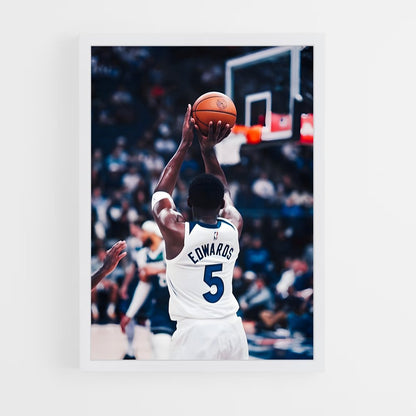 ap-minnesota timberwolves-8 cadre Blanc