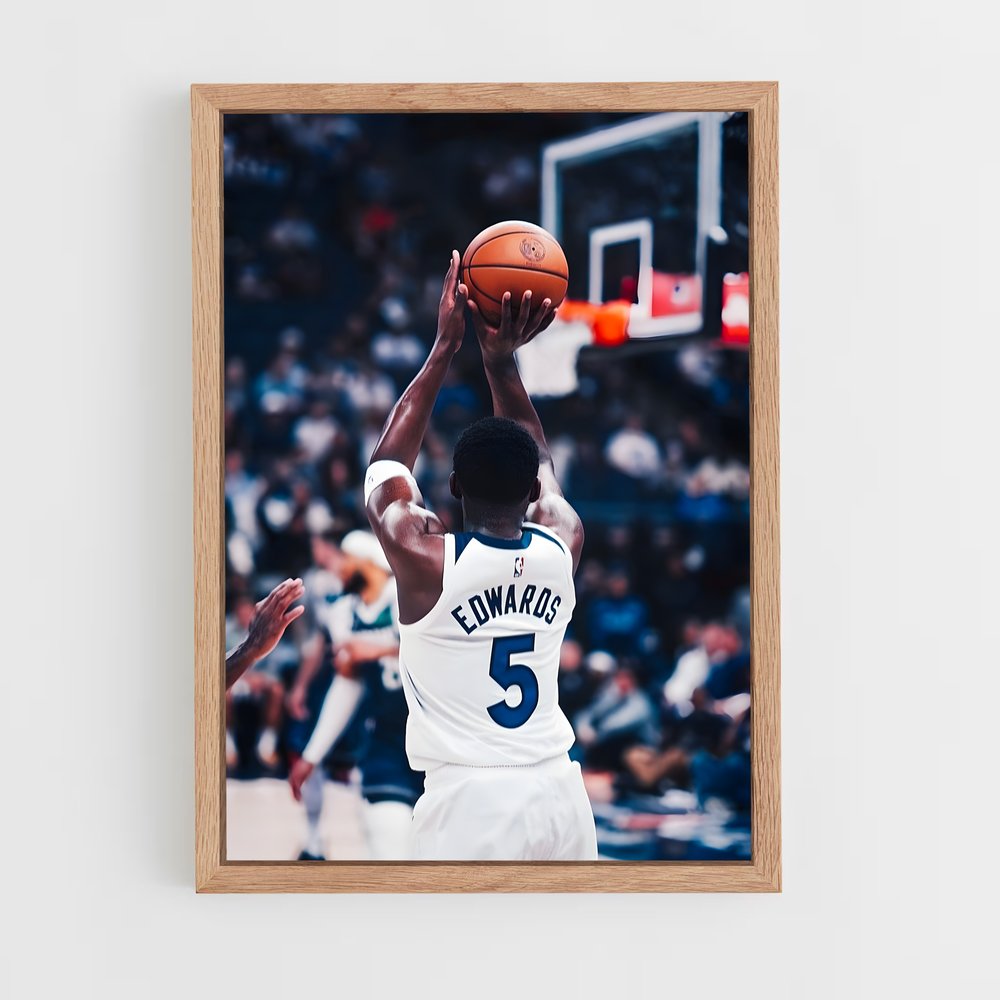ap-minnesota timberwolves-8 cadre Bois clair