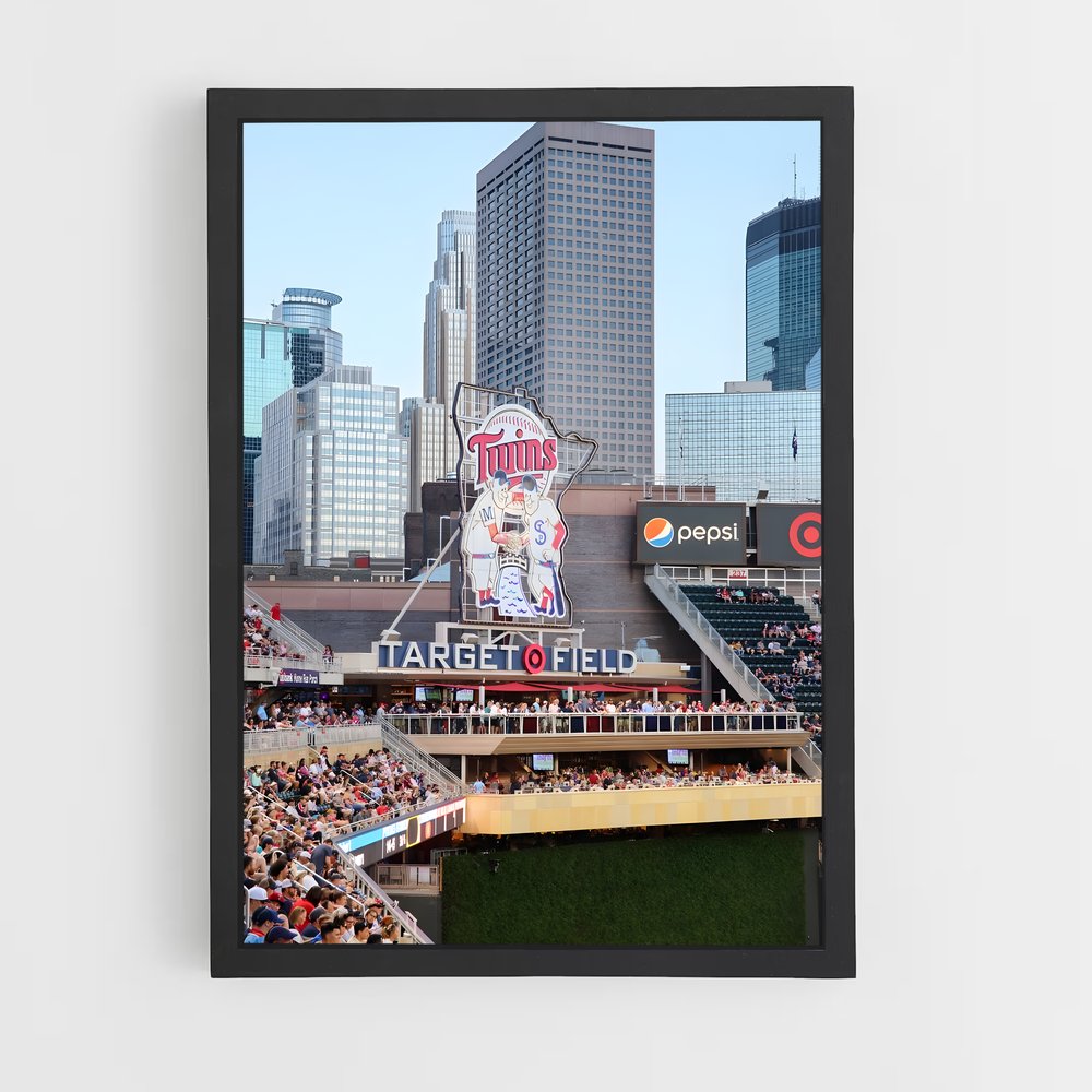 ap-minnesota twins-1 cadre Noir