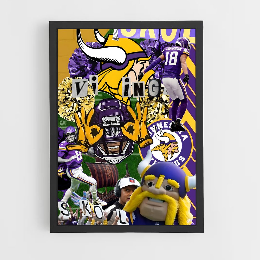 ap-minnesota vikings-1 cadre Noir