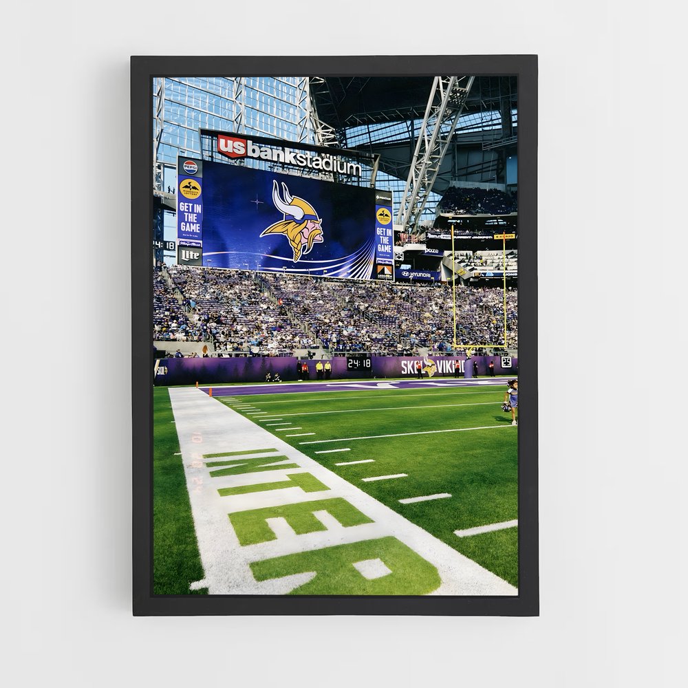 ap-minnesota vikings-2 cadre Noir