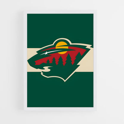 ap-minnesota wild-1 cadre Blanc